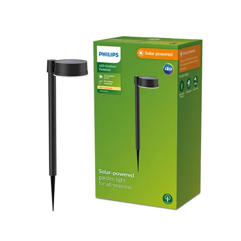 Philips Vynce Paletto Luminoso Esterno LED Nero