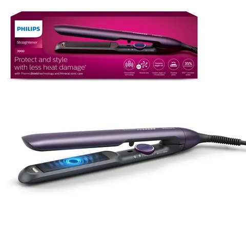 Philips Serie 7000 Piastra Ceramica Olio Argan
