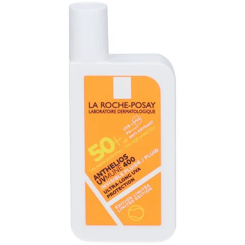 La Roche Posay Anthelios UVmune 400, Fluido Invisibile SPF50+, Per Tutti i Tipi di Pelle