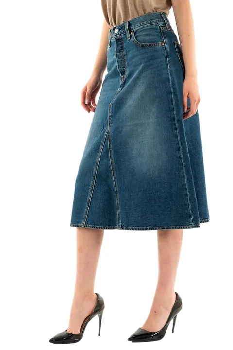 Levi's Donna High Rise A-Line Decon, Gonna, Mid Morning, 28W