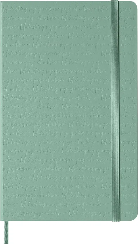 Moleskine Classic Notebook, Taccuino a Pagine Bianche con Copertina Rigida e Chiusura