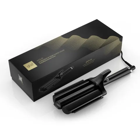 ghd Wave, Triple Barrel Waver Piastra per Onde Morbide e Naturali Effetto Beach Waves 32