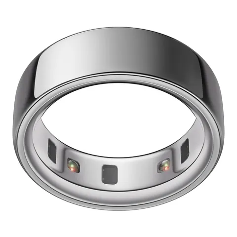 Oura Ring 4 - Silver - Misura 9 - Smart Ring | Provalo con il kit di misurazione Oura Ring 4 | Indossabile per monitorare il sonno - Frequenza cardiaca - Fitness - Batteria fino a 8 giorni
