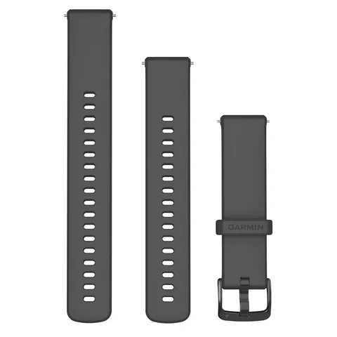 Garmin Cinturino 18mm Sgancio Rapido Pebble Grey & Slate