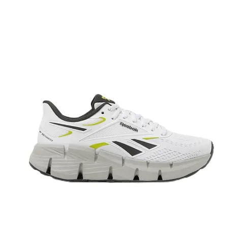 Reebok Zig Dynamica 6 Sneaker da Uomo, Bianco/Grigio, 34,5 EU
