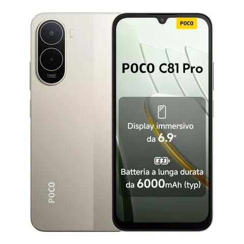 Poco C81 Pro 4GB+256GB Oro