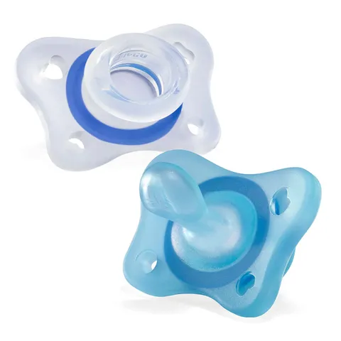 Chicco Mini Gommotto in Silicone per Neonati da 2 a 6 Mesi, Physioforma, Morbido, Colori
