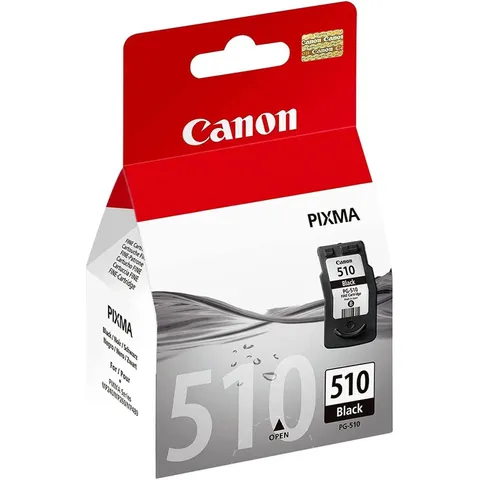 Canon PG-510 Cartuccia Inchiostro, Blister Security, Nero