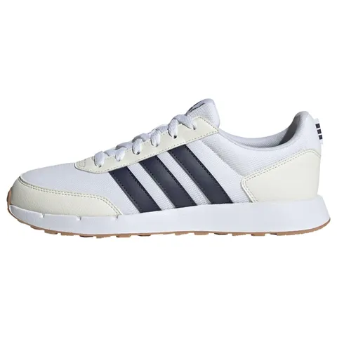 adidas Unisex - Adulto Run 50s Shoes, Cloud White Shadow Navy Off White, 41 1/3 EU
