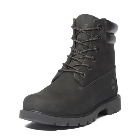 Timberland Linden Woods WP 6 inch, Stivali alla Moda Donna, Black, 37 EU Larga