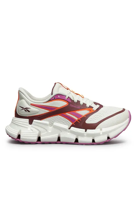Reebok Donna Floatzig 2 Sneaker, Chalk/Virtual Pink/Atomic Tangerine, 36 EU