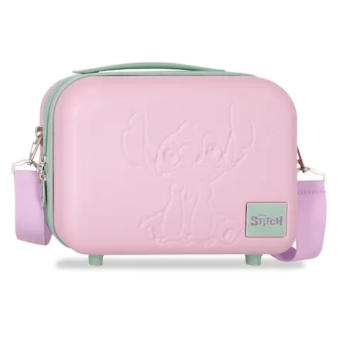 Trousse da viaggio adattabile Joumma Disney "Traveling with Stitch" Rosa 29x21x15 cm