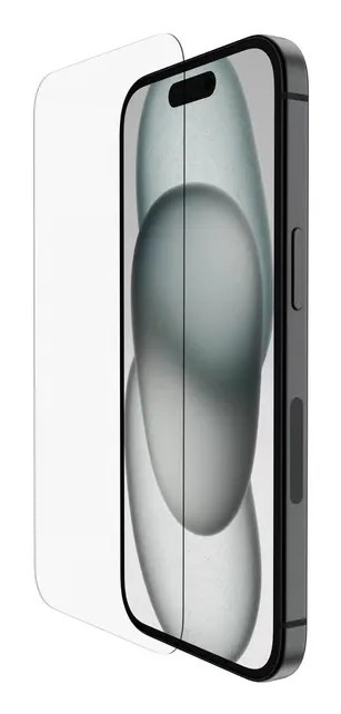 Belkin ScreenForce InvisiGlass Pellicola Protettiva per iPhone 16, antigraffio, pellicola
