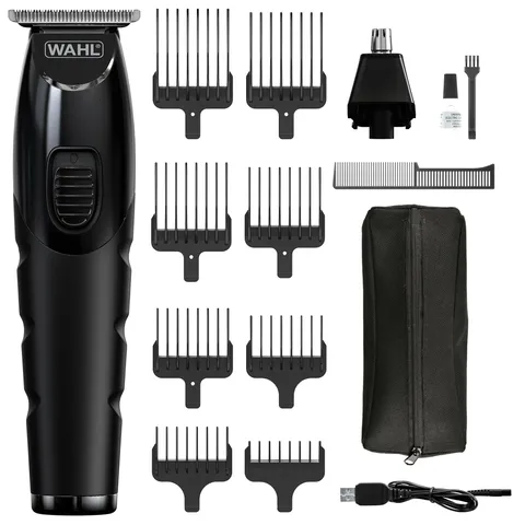 WAHL All in One Trimmer, Taglio di capelli, barba, orecchie, naso e corpo, potente