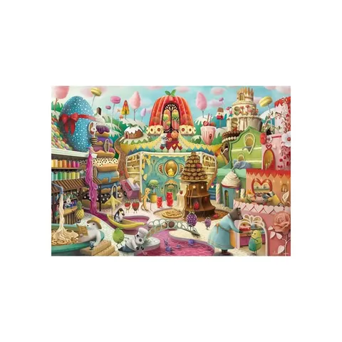 Ravensburger Puzzle 12001195 - Sweet Street - Puzzle da 1000 pezzi per adulti e bambini