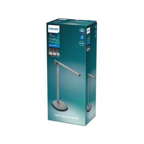 Philips LED Lampada da Tavolo Sword Dimmerabile 12W