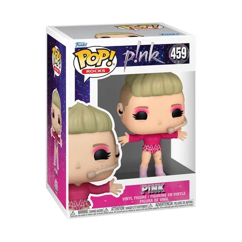 Funko POP! Rocks: PINK - Trustfall - Figura in vinile da collezione - Idea regalo