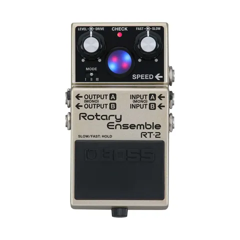 BOSS RT-2 | Pedale Compatto Rotary Ensemble | I veri suoni di altoparlante rotante