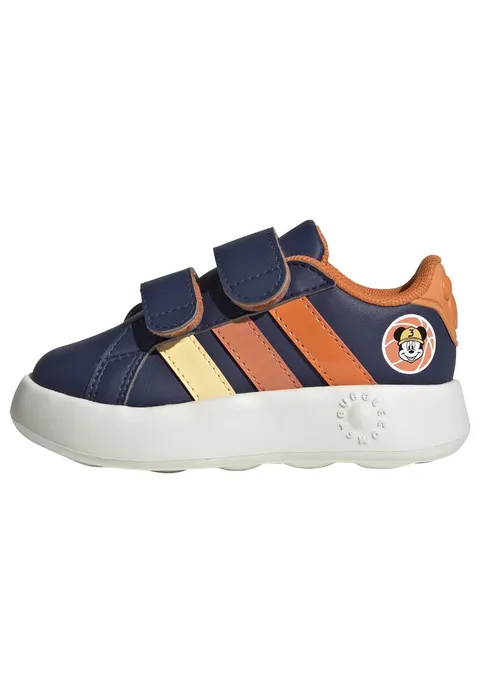Adidas Unisex - Bimbi 0-24 Adidas Disney Mickey Mouse Grand Court Shoes Infants, Dark