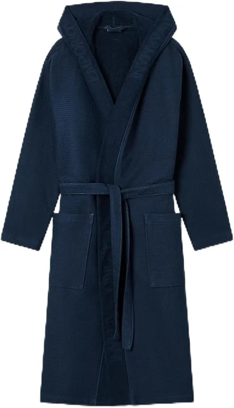 Emporio Armani Accappatoio unisex Bathrobe Blu Armania XL