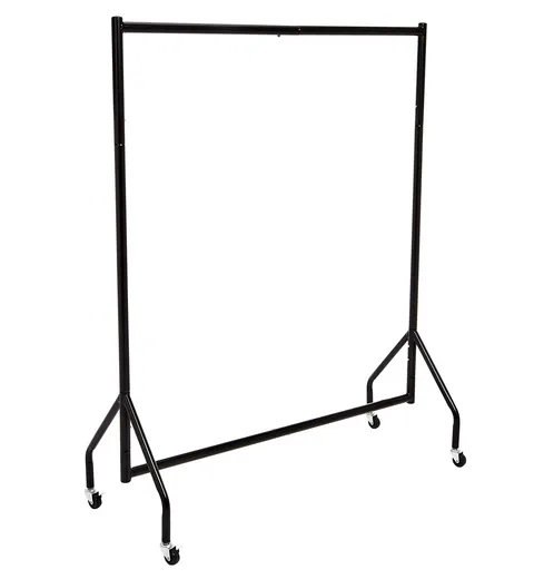 Amazon Basics Stand appendiabiti ad alta resistenza, 1,21 x 1,52 m, Nero