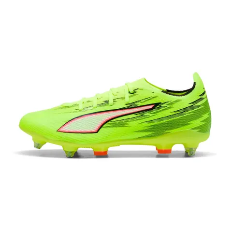 Puma Scarpe da Calcio Unisex Ultra 6 Match MXSG, Giallo Alert Black-Glowing Red-Lime