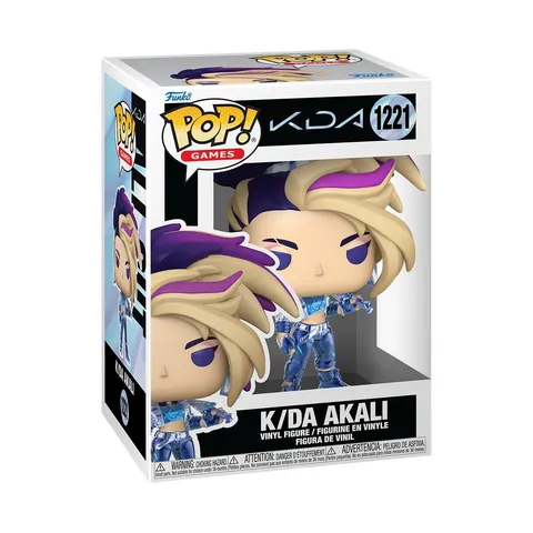 Funko POP! Games: League of Legends - K/DA Akali - Figura in vinile da collezione - Idea