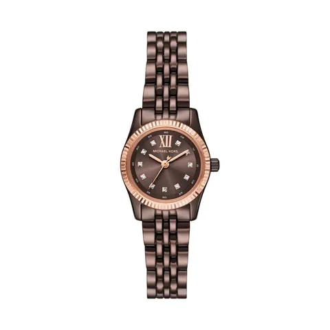 Michael Kors Orologio Lexington da donna, movimento al quarzo a tre lancette da 26 mm con