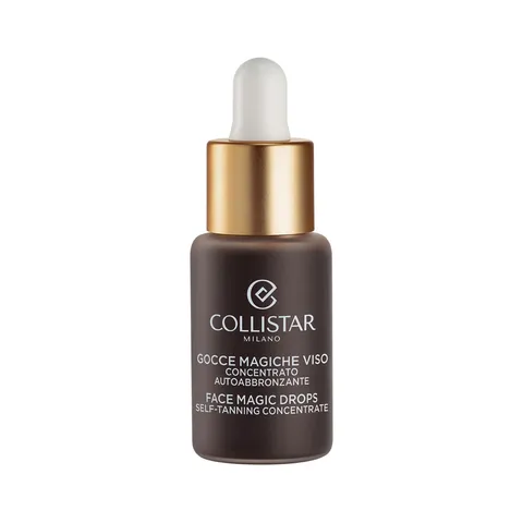 Collistar Gocce Magiche Viso, Autoabbronzante Concentrato Meno di 1 h, Siero Viso