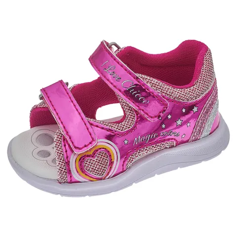 Chicco, Sandali con Doppio Velcro Fucsia, Confortevoli, Leggeri, Flessibili e Traspiranti, Bambine E Ragazze, Designed in Italy