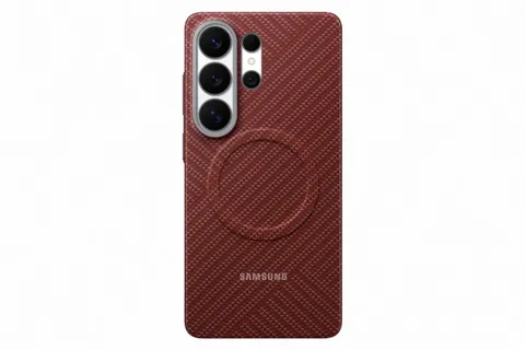 Samsung Carbon Magnet Case Galaxy M3 Coralred