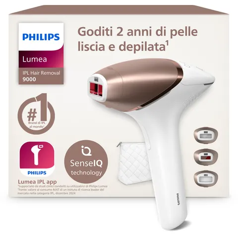Philips Lumea 9000 IPL SenseIQ Con/Senza Filo
