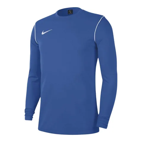 NIKE FJ3004-463 M NK DF PARK20 Crew Top R Maglia Lunga Uomo Royal Blue/White/White Taglia