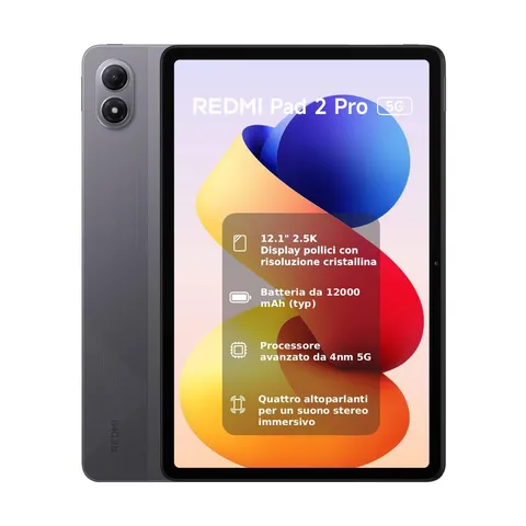 Xiaomi Redmi Pad 2 Pro 5G 6+128GB 12,1" 2.5K