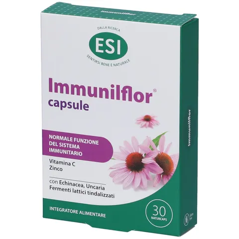 ESI - Immuniflor, Integratore Alimentare a Base di Fermenti Lattici e Vitamina C