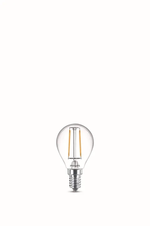 Philips Lampadina LED Goccia E14 2pz Bianca Calda