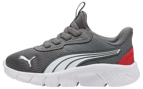 PUMA Flexfocus Sliptech Inf - Sneaker Unisex per Bambini, Grigio Scuro e Bianco, Taglia