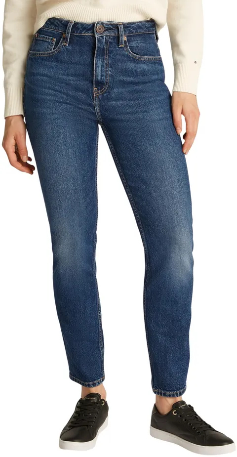 Tommy Hilfiger Donna Jeans Cigarette Lou Slim Fit, Blu (Lou), 29W/32L