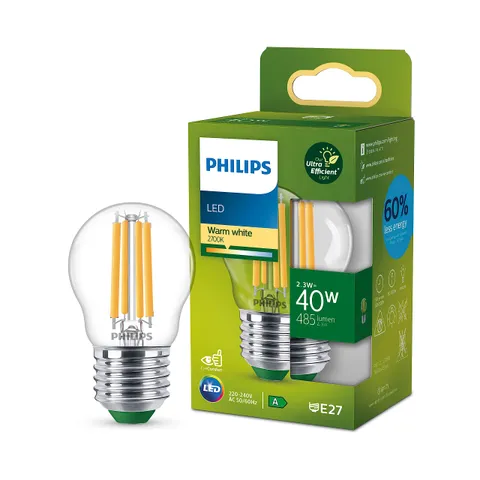 Philips LED Lampadina Sfera E27 40W