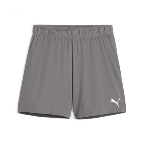Puma teamGOAL Shorts Wmns - Pantaloncini in Maglia Adulti Unisex, Cast Iron-Puma White
