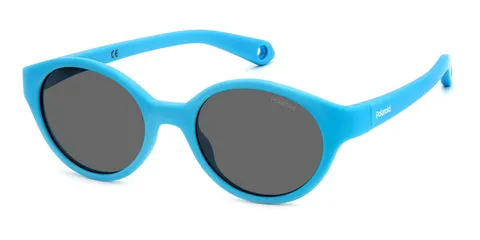 Polaroid KIDS PLD K007/S Occhiali da sole per bambina Azzurro