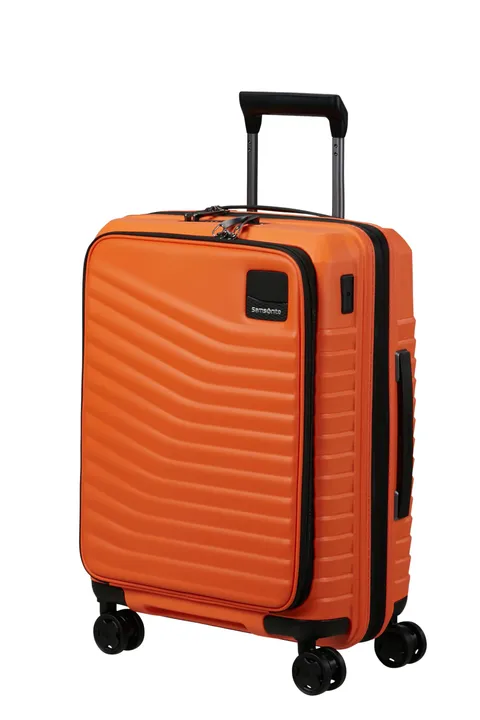 Samsonite Intuo, Valigia Espandibile Fatta con Caricatore Anteriore, Arancione (Apricot)