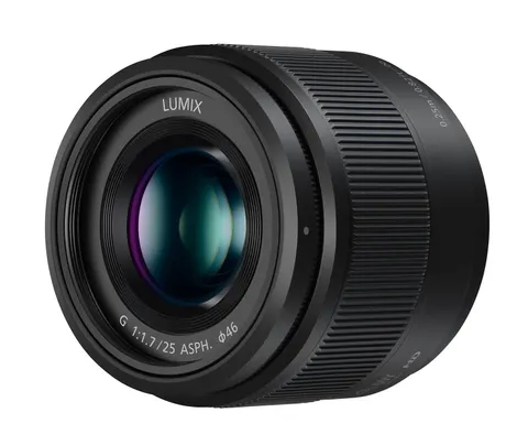 Panasonic Lumix 25mm F1.7 | H-H025E-K Obiettivo Prime, nero - Compatibile con attacco