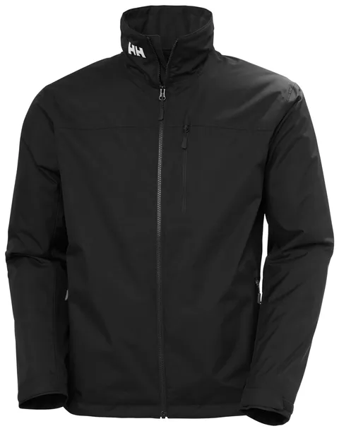 Helly Hansen Men's Crew Midlayer Jacket 2, Black, S