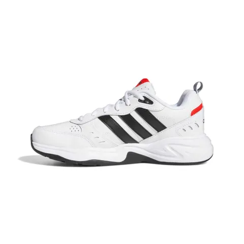 adidas Uomo Strutter Shoes, Cloud White / Core Black / Active Red, 49 1/3 EU