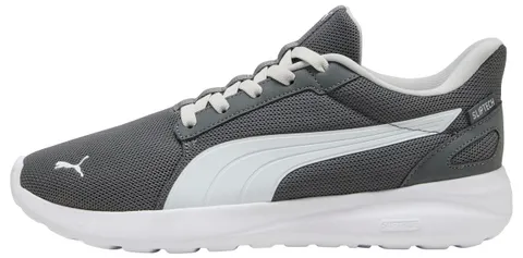 PUMA Softride Cosmic LT Sliptech Sneaker, Cool Dark Gray White, 40 EU, Cool Dark Gray