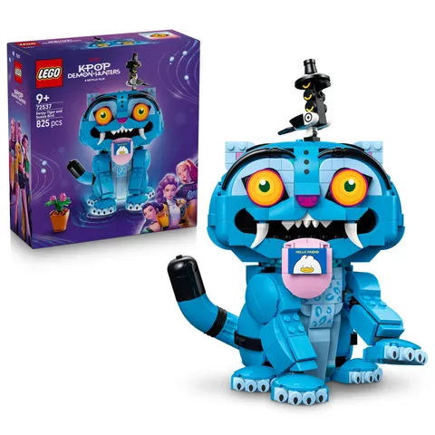 LEGO KPop Demon Hunters Derpy la Tigre e Sussie la Gazza - Gioco K-Pop con 2 Animali e