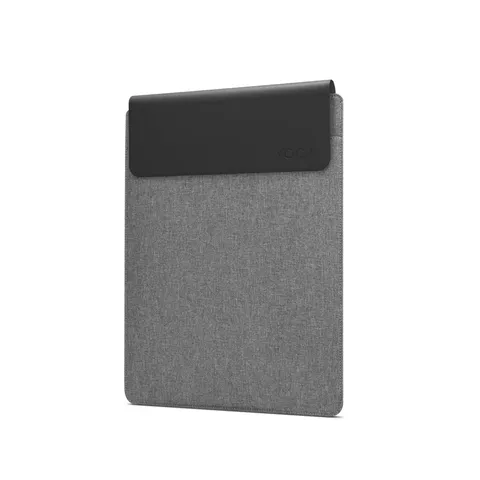 Lenovo Yoga Sleeve - Custodia Elegante per Laptop Yoga, Design Slim in Materiale Riciclato PET, Chiusura Magnetica, Scomparto Accessori Separato, Morbida e Leggera - Grigio