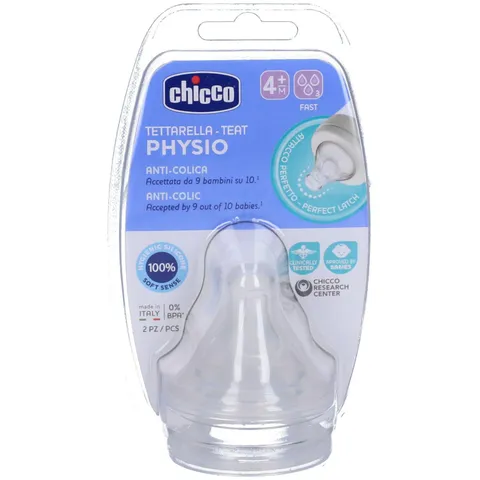 Chicco Tettarella Compatibile con Biberon Perfect 5, Benessere e Original Touch , 4+