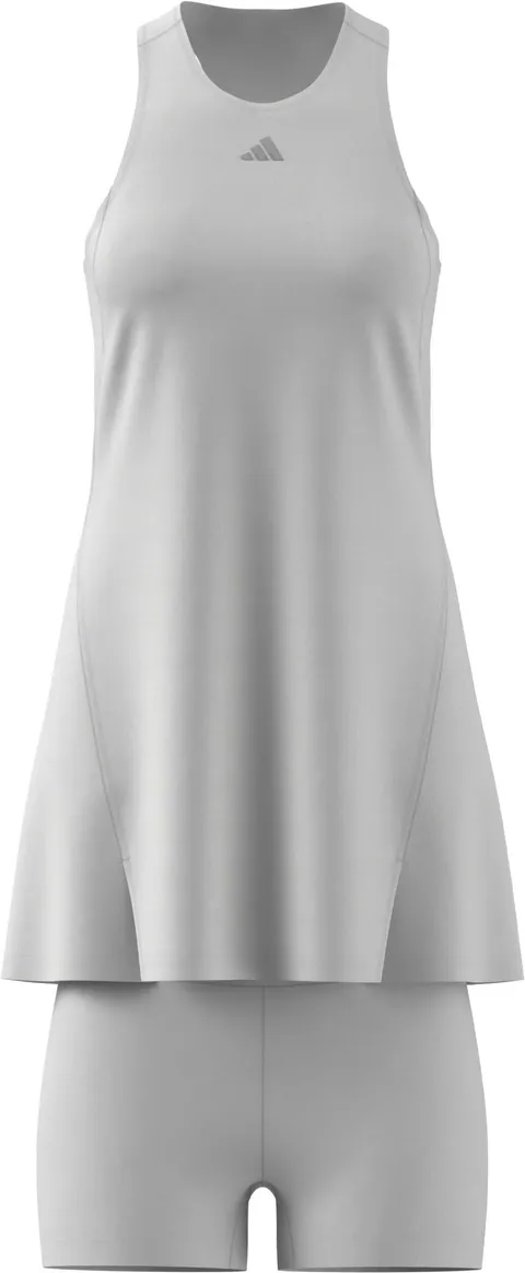 adidas Donna Club Tennis Climacool Dress, White/White, XS